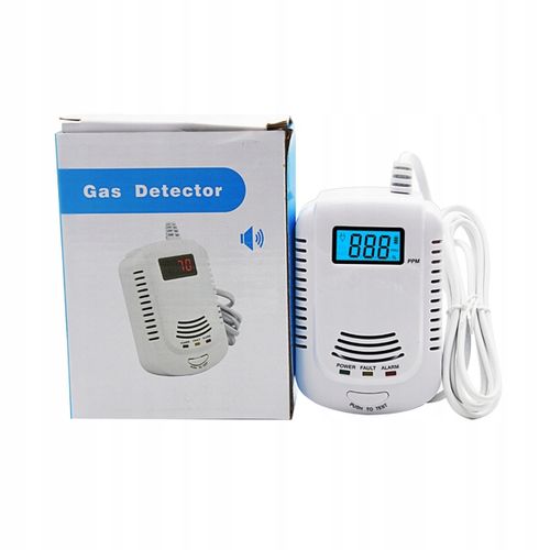 CERTYFIKOWANY CZUJNIK CZADU GAZU TLENKU WĘGLA PPM WYKRYWA CO ALARM na Arena.pl