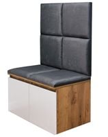 ZESTAW MEBLI 2P4 do przedpokoju szafka na buty siedzisko panele