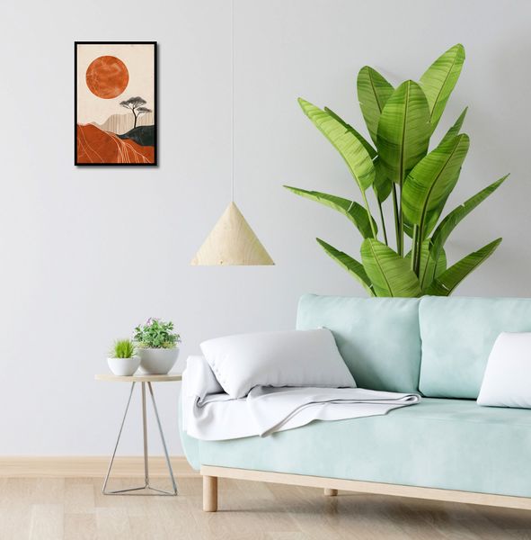 Plakat 30x45cm Afrykański Zachód Słońca zdjęcie 4
