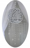 Zawieszka ozdoba do okna DRZEWO ŻYCIA 2 girlanda DUŻA SEREBRNA wys. 100 cm