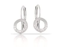 kolczyki z kryształkami z kolekcji classic (p14502ag)