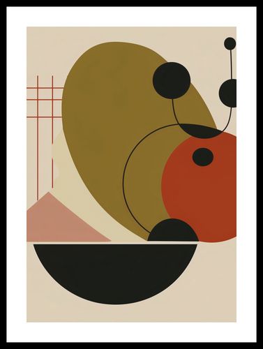 Plakat 67,5x95cm Geometryczny Balans na Arena.pl