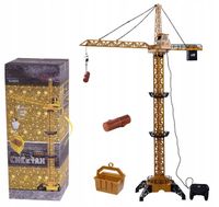 DŹWIG ŻURAW ZDALNIE STEROWANY RC NA PILOTA 128 cm