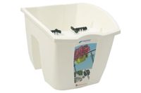 Doniczka na balustradę CROWN DCRO240 | Biały