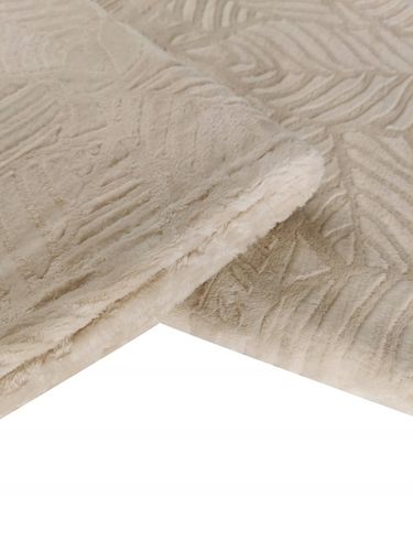 KOC GRUBY NA PREZENT TŁOCZONY WZÓR NARZUTA DLA CÓRKI 150x200 BEŻOWY na Arena.pl