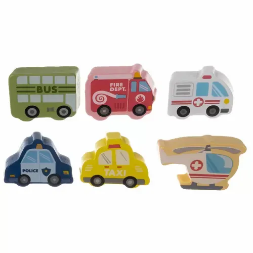 ND12_16014 Klocki drewniane- miasto 100szt. Kruzzel 19159 zdjęcie 16