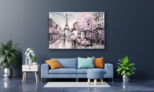 OBRAZ NA PŁÓTNIE 080 Paryż 40x30cm na Arena.pl
