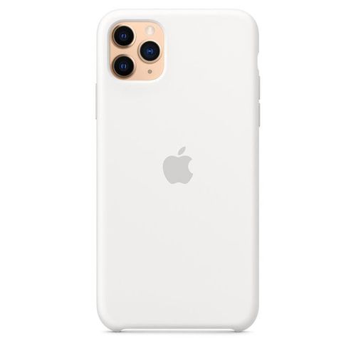 Apple Silicone Case - Silikonowe etui iPhone 11 Pro Max (biały) na Arena.pl