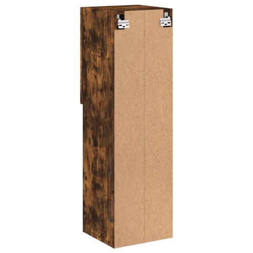 Szafka TV z LED, przydymiony dąb, 30,5x30x102 cm na Arena.pl