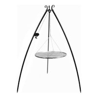 Grill na trójnogu 200cm COOK KING z kołowrotkiem i rusztem nierdzewnym 60cm