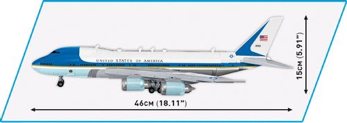 Klocki Boeing 747 Air Force One na Arena.pl