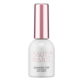 SAUTE NAILS Top hybrydowy GLIMMER TOP No Wipe - 8ml
