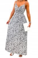 Sukienka suknia damska długa maxi letnia M/L