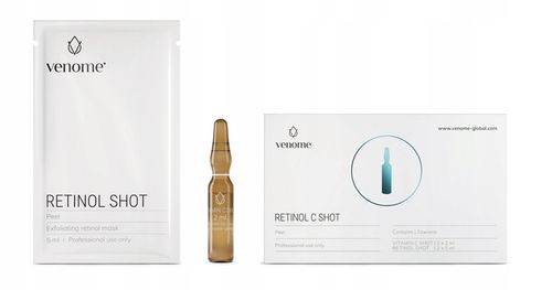 Venome Retinol C SHOT peeling złuszczający z retinolem 2 zabiegi na Arena.pl