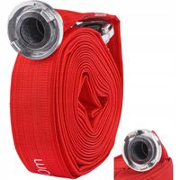 WĄŻ STRAŻACKI PARCIANY DO WODY SZAMBA SZYBKOZŁĄCZKA 2" 30 M