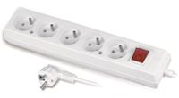 przedłużacz mieszkaniowy 5 gniazd 3 metry z/u wyłacznik - vt-300-1503w