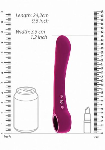 Ombra   Bendable Vibrator Punkt G   Pink na Arena.pl