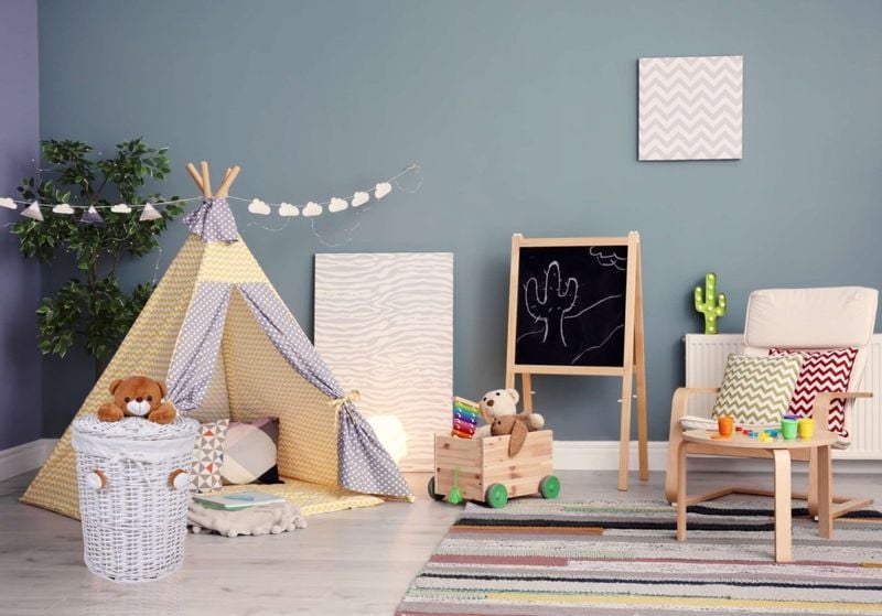 Kosz wiklinowy Miś 40L zdjęcie 5