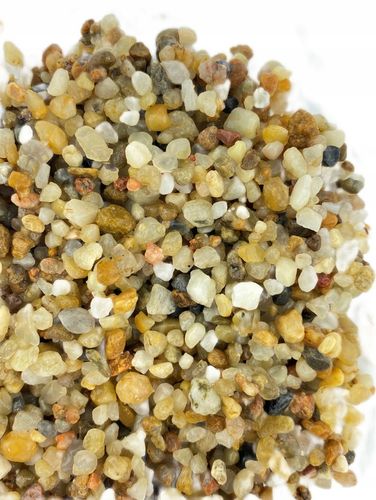 ŻWIREK ŻWIR PIASEK KWARCOWY DO AKWARIUM BURSZTYNOWY POD ROŚLINY 3-5mm 10KG na Arena.pl