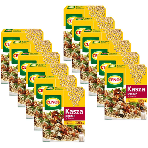 Cenos Kasza pęczak jęczmienny 400 g (4 torebki) x 12 sztuk na Arena.pl