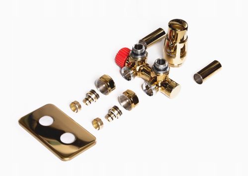 ZAWÓR TERMOSTATYCZNY TWINS ALL IN ONE - ZŁOTY na Arena.pl