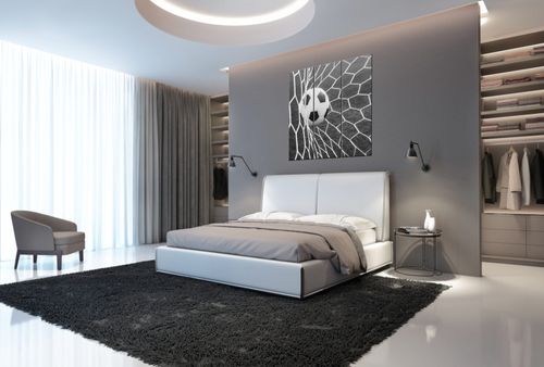 Fotoobraz 90X80 Piłka W Bramce na Arena.pl