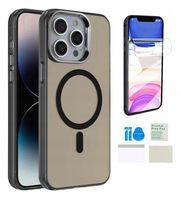 Etui do IPHONE 14 PLUS magsafe obudowa matowy kolory + folia ochronna TPU