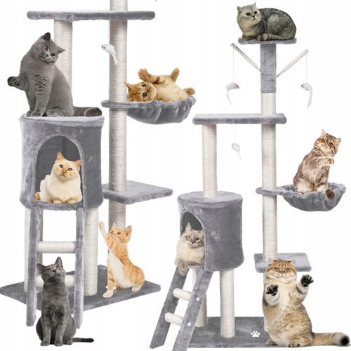 DRAPAK DLA KOTA WIEŻA LEGOWISKO DOMEK 5 POZIOMÓW na Arena.pl