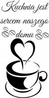 Naklejki do kuchni KAWA naklejki kuchenne 100cm