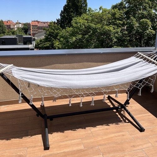HAMAK OGRODOWY 200X150CM GARDLOV 25465 zdjęcie 2