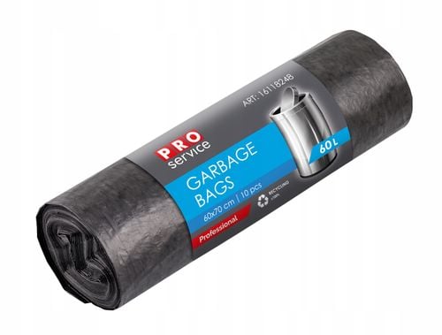 worki na śmieci pro 60x70 czarne ld 60l 10 szt. na Arena.pl