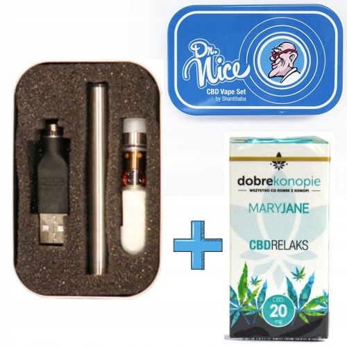 ZESTAW WAPORYZATOR 46% CBD + GRATIS liquid 20ml na Arena.pl