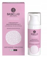 BasicLab Ceramidowy krem regenerujący z 5% betainą i 3% mocznikiem
