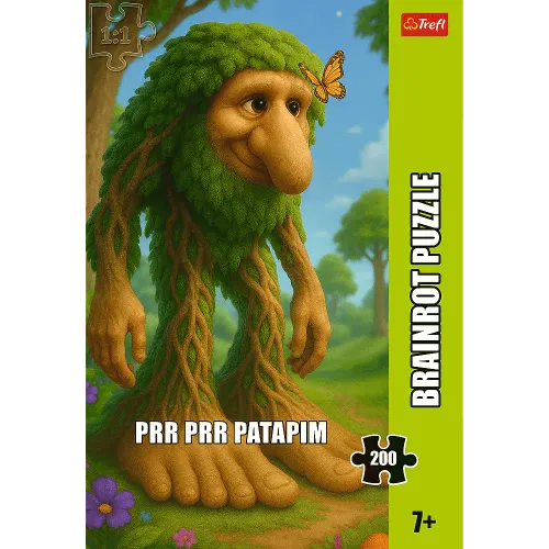 Puzzle 200 elementów. BrainRots. Prr Prr Patapim na Arena.pl