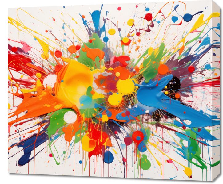 Obraz 70x60cm Eksplozja Kreatywności zdjęcie 1