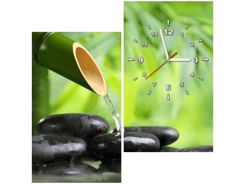 60X60CM ZEGAR SPA OBRAZ DREWNO ŚCIAN KWADRAT na Arena.pl