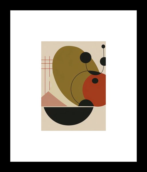 Plakat 13x18cm Geometryczny Balans zdjęcie 3