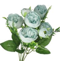 SZTUCZNE KWIATY GAŁĄZKI ROŚLINY PEONIA PIWONIA JAK ŻYWA