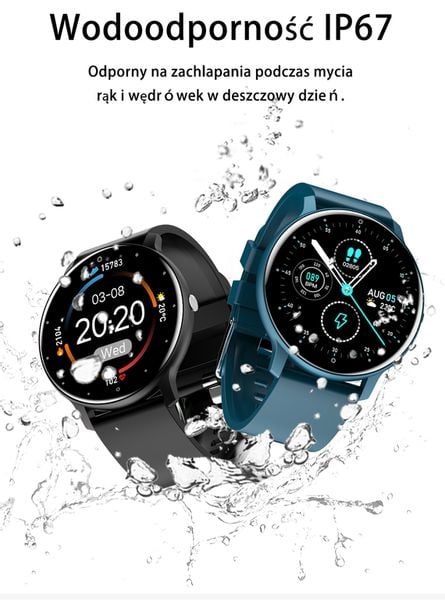 SMARTWATCH UNISEX GRAVITY GT1-4 - PULSOMETR, WŁASNE TARCZE (sg015d) zdjęcie 11