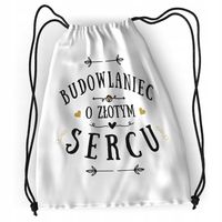 Plecak Sportowy Szkolny Dla Budowlańca Worek Torba Z Nadrukiem Ze Zdjęciem