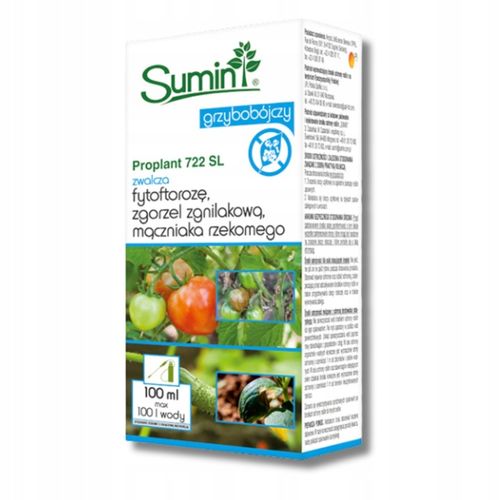 Proplant 722SL Skuteczny Środek Grzybobójczy Warzywa Rośliny Ozdobne 100ml na Arena.pl
