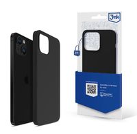 3MK SILICONE CASE IPHONE 15 PLUS BLACK
