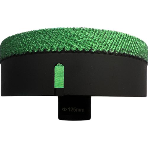Otwornica diamentowa brazowana MMD Ø125 mm M14 do gresu ceramiki płytek na Arena.pl