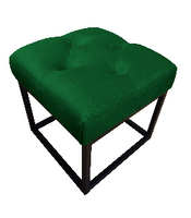 Pufa CHESTERFIELD LOFT ławka podnóżek metal MG25