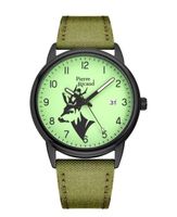 Zegarek myśliwski Pierre Ricaud koziołek z datą fluo