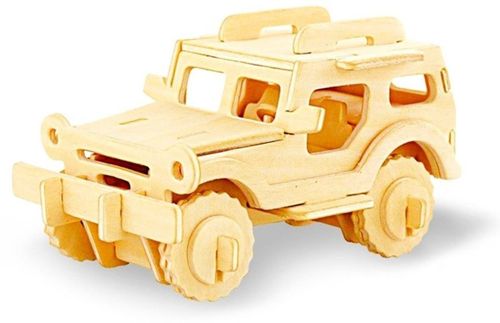ROBOTIME Drewniane Puzzle 3D Model Jeep na Arena.pl