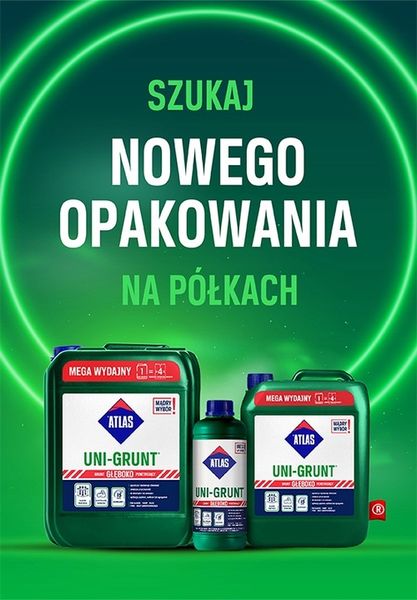 ATLAS UNI-GRUNT 5L Szybkoschnąca Emulsja Grunt zdjęcie 3