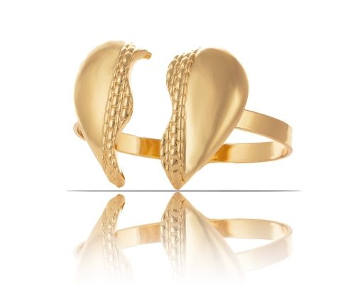 bransoletka pęknięte serce z kolekcji heart harmony (b23/zim/34au) na Arena.pl