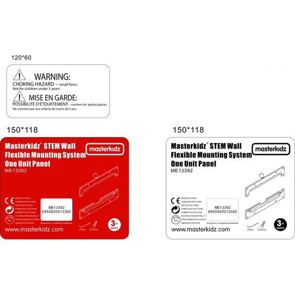 MASTERKIDZ STEM- System Montażowy Flex Do Tablic Edukacyjnych zdjęcie 6