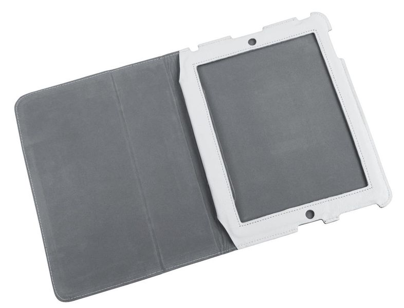 ETUI DEDYKOWANE DO APPLE IPAD 2 SKÓRA BIAŁE NATURALNA QUER KOM0446 zdjęcie 1